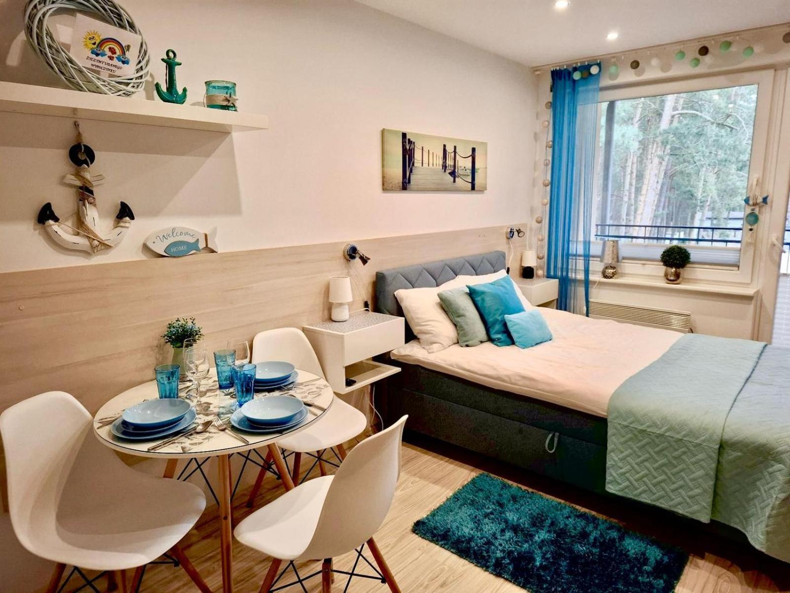 Apartament Sunrise Blue Mare Łukęcin Zewnętrze zdjęcie