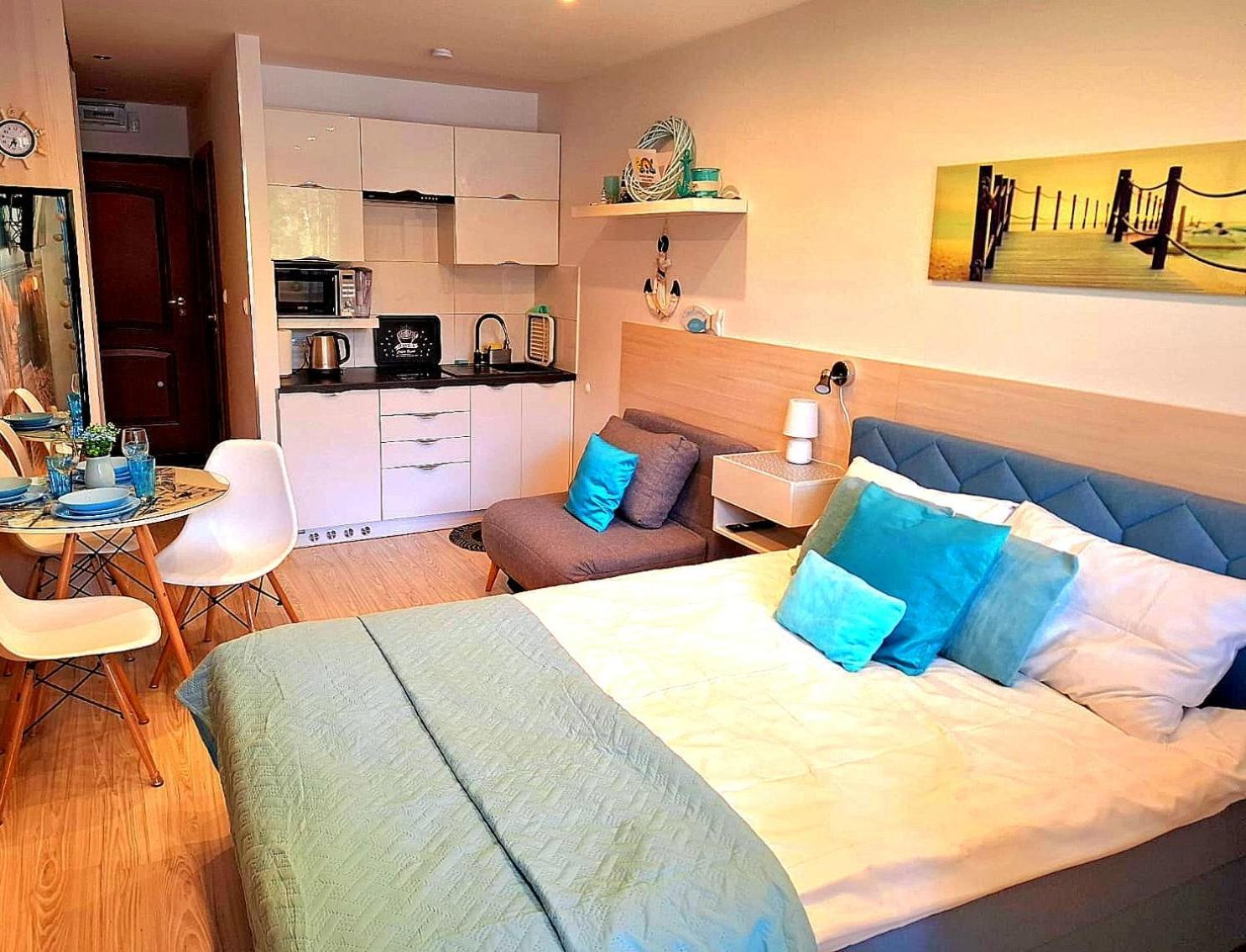 Apartament Sunrise Blue Mare Łukęcin Zewnętrze zdjęcie